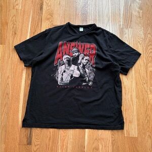 Reebok Allen Iverson The Answer I3 Graphic Retro Y2K NBA Basketball T Shirt XL